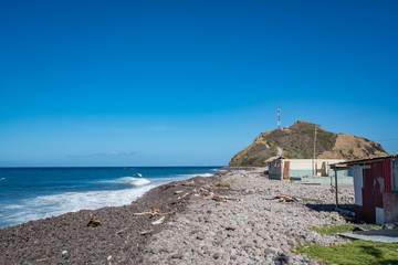  Scotts Head and dugout boats Views around the caribbean island of Dominica West indies