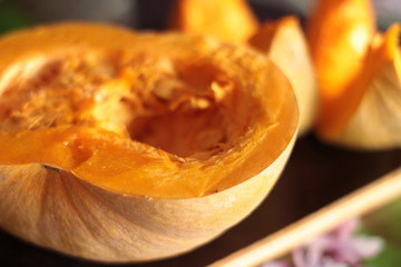 pumpkin with seeds