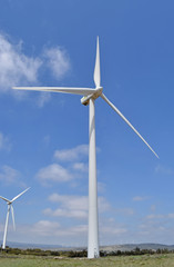 Ventiladores energia e&oacute;lica en provincia de Teruel Espa&ntilde;a