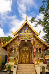 Chiangmai temple in Thailand