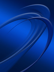 Elegant Abstract Blue Wave Background