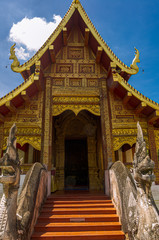 Fototapeta premium Chiangmai temple in Thailand
