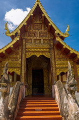 Chiangmai temple in Thailand