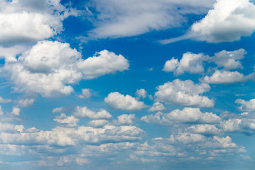 Naklejka premium blue sky with clouds