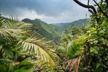  Freshwater Lake Views around the caribbean island of Dominica West indies