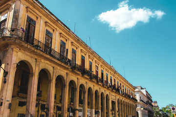 Old building in Havana, Cuba
