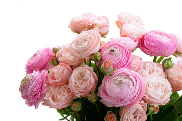 fresh rose flowers