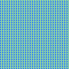 pattern con piccoli pesci gialli