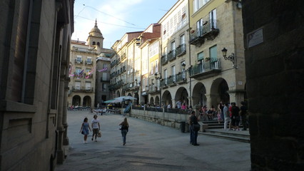 Fototapeta na wymiar Ourense, city of Galicia,Spain