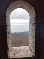 Window from mountain