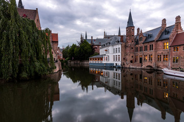 Naklejka premium Brujas (Bélgica) Flandes 