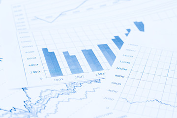 Detail graphics stock exchange