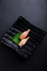 Japanese food Sushi image of Steamed shrimp