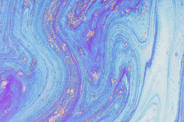 Liquid acrylic. Fluid art- marbled effect