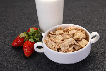 Wheat flakes for breakfast