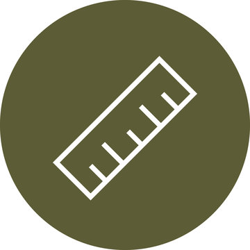 recommend clip art: Ruler Measurement Line Gauge Outline Icon