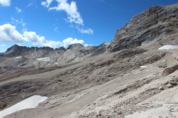 Zugspitze Mountain in Germany
