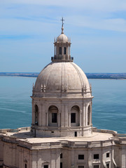 Curch of Santa Engracia or Pantheon of Lisbon in Portugal