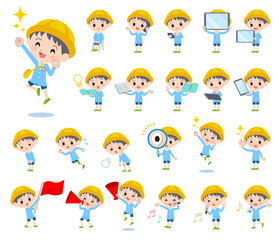 Nursery school boy_Action