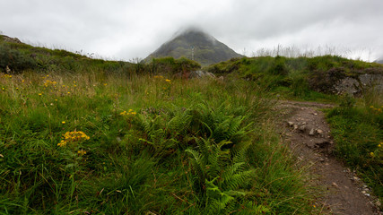 Scottish highlands have one of the most beautiful view in the world. When the weather is ok, one can have really interesting hikes in the mountains.