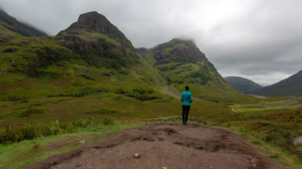 You cannot wait for good weather to explore the highlands in Scotland. It may never come.