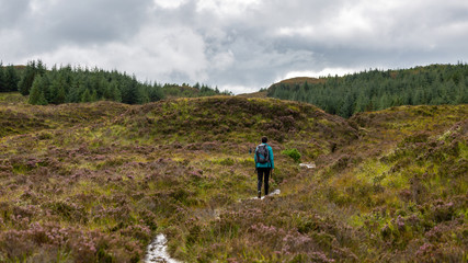 You cannot wait for good weather to explore the highlands in Scotland. It may never come.