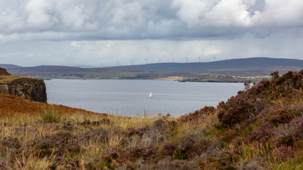 Fototapeta na wymiar Scotland has many miles of shoreline and they are all astonishing.