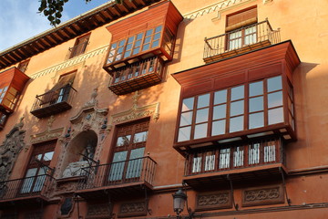 Fototapeta na wymiar Buildings in Granada, Spain