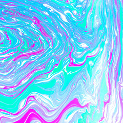 Fototapeta na wymiar Color watercolor stains and waves on paper. Colored background for design, posters, presentations and other artwork. Marble and splash texture.