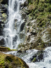 Trafalgar Falls Views around the caribbean island of Dominica West indies