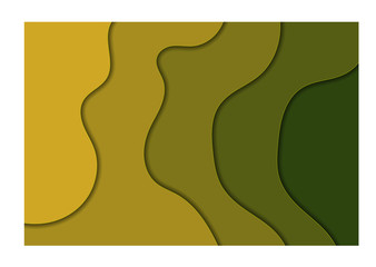 Paper Cut Background.Modern vector illustration