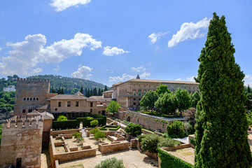 Fototapeta na wymiar Alhambra - Fortress