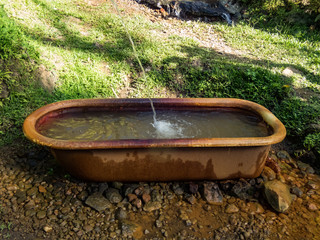  Hot sulpher Spring - Views around the caribbean island of Dominica West indies