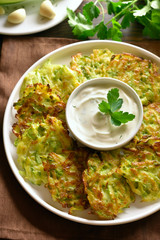 Zucchini fritters