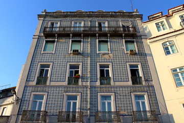 Buildings in Lisbon, Portugal