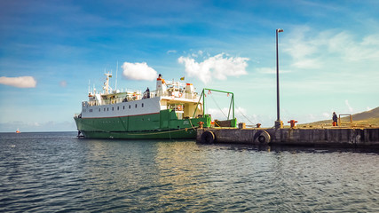 snorkelling Views around the caribbean island of Dominica West indies