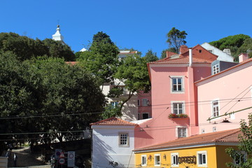 alfama neighborhood, lisbon, portugal