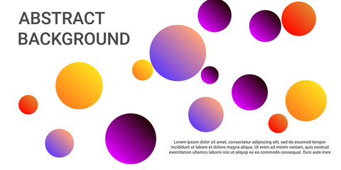 Gradients balls shapes.