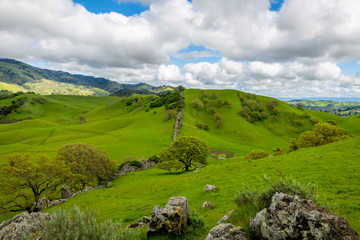 Thunderstorm over Mount Diablo State Park