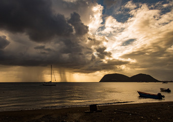  Views around the caribbean island of Dominica West indies