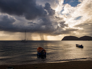  Views around the caribbean island of Dominica West indies