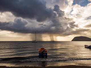  Views around the caribbean island of Dominica West indies