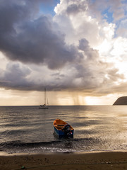  Views around the caribbean island of Dominica West indies