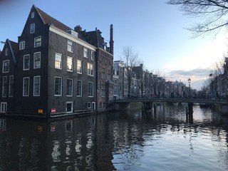 Fototapeta premium houses in amsterdam