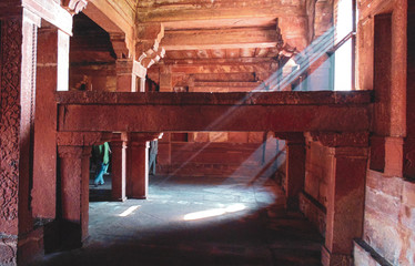 Abandoned ghost city of Fatehpur Sikri, Agra, India