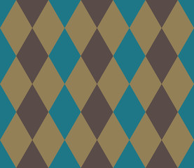 Seamless geometric pattern. Seamless abstract rhombus geometrical background. Infinity geometric pattern. Vector illustration.
