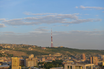 View of the city of Yerevan