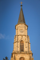 Fototapeta na wymiar St. Michael Church in Cluj-Napoca
