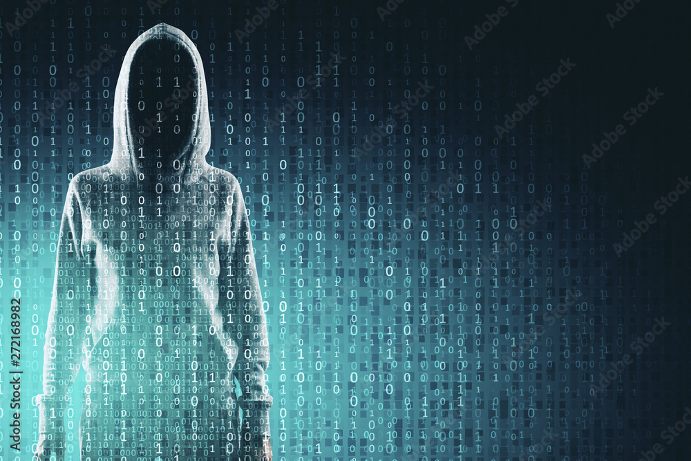 Aufkleber malware and computing concept