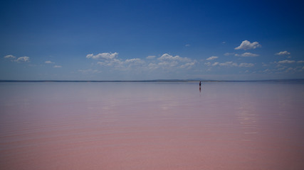great salt lake in the middle of Turkey
